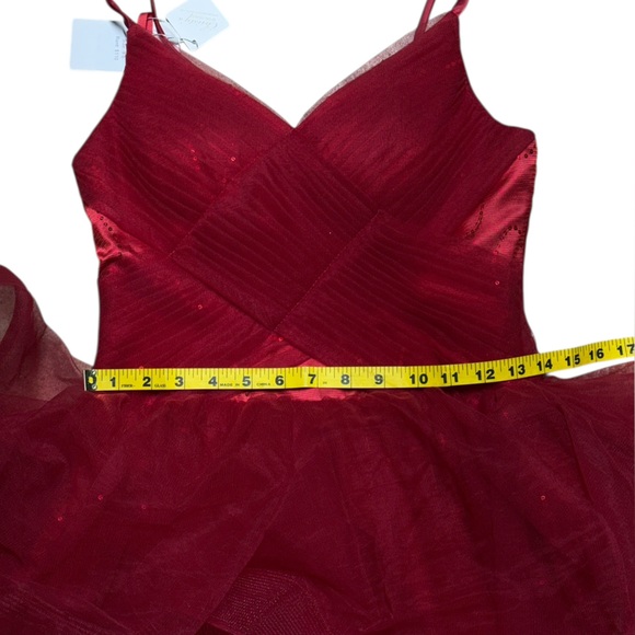 Colors Tiered Ruffle Prom Dress - Picture 11 of 13